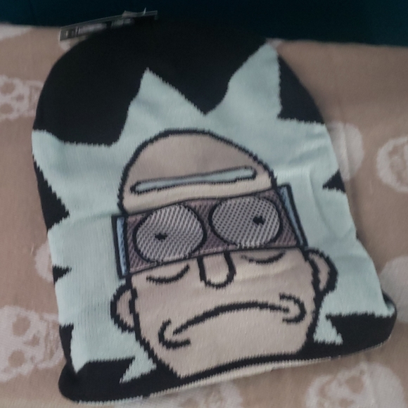 RICK & MORTY Rick Winter Beanie NEW - Picture 2 of 2